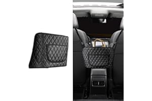 deemars Bolso de Mano, Cartera de Coche, Organizador del Coche Bolso de Cuero PU, Accesorios del Interior del Automóvil Automóvil Asiento Trasero Organizadores Universal para la Mayoría de Los Coches