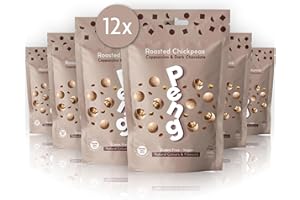 A’lucra Peng Zartbitterschokolade Kichererbsen - Cappuccino Dark Chocolate - 100% Vegan & Glutenfrei - Perfekter high Protein Snack für zwischendurch - Low Carb vegan Schokolade & Süßigkeiten (1x110g)