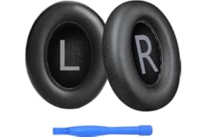 Ear Pads Replacement for Bose NC700 / Bose 700 Noise Cancelling Headphone by MMOBIEL - Protein PU Ear Pad Cushions - Earpads Replacement – Black