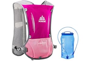 LOVARTS BEAUTY 5L Sac à Dos d'hydratation vélo en Plein air Course à Pied Cyclisme randonnée Escalade Ski Chasse Sac