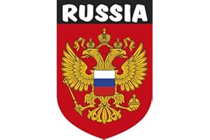 Artimagen Adesivo stemma Russia 40 x 60 mm.