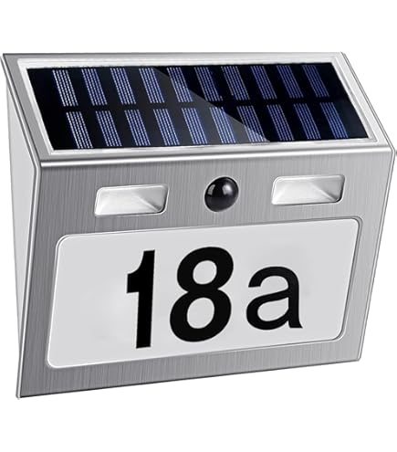 Paulmann solar wandlamp met huisnummer Dayton II zwart
