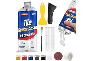 Shyllin Reparationssats för Kakel 50 ml, Reparationssats för Tvättfat, Kakel och Gjutjärn, Vattentät För Keramik, Kakel, Tvät