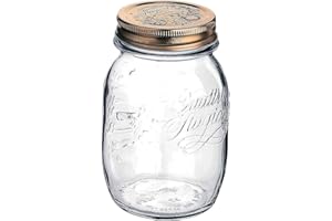 BORMIOLI ROCCO Bormioli 12 PZ. Quattro Stagioni 0,50 Litri vasetti – Barattolo di Vetro