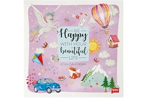 Legami - Calendario da Parete 2024, 12 Mesi e Planner annuale, Spazio per Note e Appunti, Numero della Settimana, Segni zodiacali e Festività internazionali, Cellophanatura singola, 30x29 cm