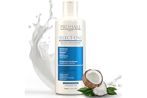 ‎PROHALL COSMETIC Blonde Keratin-Haarglättungsbehandlung zu Hause–Formaldehydfreie brasilianische Keratin-Haarmaske für widerspenstiges & krauses Haar–Dauerhafte Haarglättung hält bis zu 6 Monate-Select1 Prohall-3.4FLz