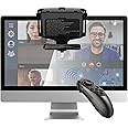 ILOKNZI 7.7 inch Phone Autocue Teleprompter Kit, Bluetooth Remote Control and Tempered Optical Glass for Smartphone, iOS/Android Compatible S-Teleprompter App