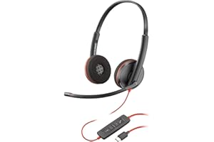 Poly Zestaw słuchawkowy Blackwire C3220 stereo, USB-C/A, czarny