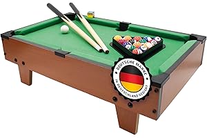 ‎KYTO Kyto Mini Tischbillard für Kinder und Erwachsene – Kompakter Pooltisch für zuhause oder unterwegs - Mini-Billardtisch für das Büro