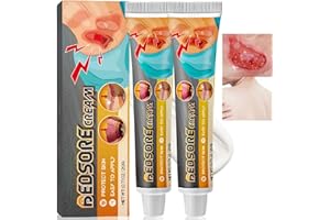 SINGHAO Bed Sore Cream,Cream for Sore Bottom,Bed Sore Wound Treatment Cream,Soothing Relief of Bed Soress,Barrier Cream for Bed Sores,Effective Wound Cream,Bedsore Repair Creams,Pressure Sore Relief Cream