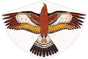 GÜNTHER FLUGSPIELE Paul Günther 1180 - latawiec dziecięcy z motywem złotego orła, latawiec z wytrzymałej folii PE z regulowaną wagą smoka, dla dzieci od 4 lat z uchwytem do przewijania i sznurkiem, rozmiar ok. 92 x 62 cm