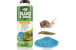 NEVILAND Doff Slug and Snail Killer Pellets Garden Slug Repellent Pet Friendly Organic 800g
