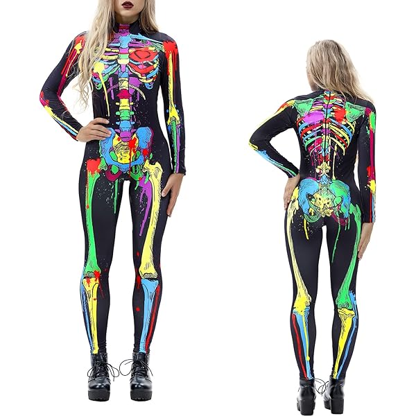 Costume Da Scheletro Con Tutù Per Bambina - Foto 6