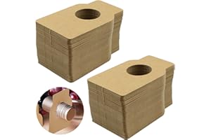 DUOZOANZ Etichette Cartoncino Marcatura Vuoto Scrivibile - Kraft Etichetta di Prezzi Per Display Bottiglie Vino Collo Bottiglia Bifacciali Cantina Contrassegnare L'annata Il Tipo, 200 Pezzi