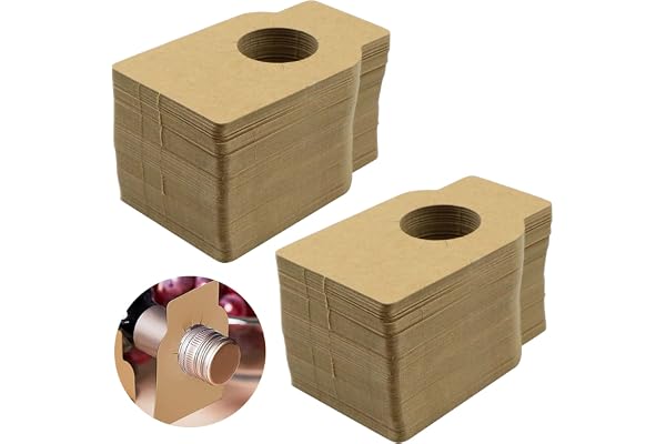 200 st. flaskor etiketter – kraftpapper vinflaska etiketter flasketiketter papper hängande vinetikett etiketter för markeringar meddelanden drycker champagne viner