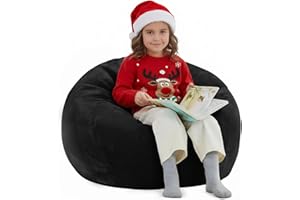 Nobildonna Sedia a Sacco per Riporre Peluche, Senza Imbottitura, Solo Fodera, per Bambini e Adulti, Fodera per Sedia a Sacco, per Riporre Peluche (110 x 89 cm)