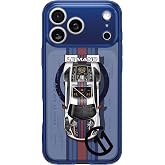 Spigen iPhone 17 Pro Max ile Uyumlu MagSafe Kılıf Ultra Hybrid c11 Le Mans Mag Fit Sararmaya Dayanıklı Tasarım Mavi Şeffaf Ka