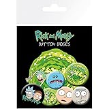 GB eye Rick & Morty - Confezione di spille con personaggi