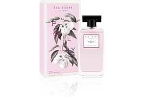 Ted Baker Floret Polly EDT, brzoskwinia i mandarynka nuty głowy z jaśmin i wiciokrzew nuty bazy, szklana butelka, zapach Polly, 100ml