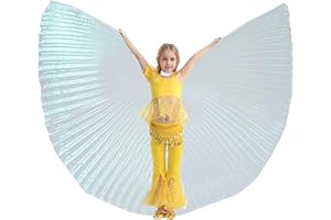 MUNAFIE Flügel Halloween Kostüm für Mädchen und Jungen Feenflügel Isis Wings Flügel Kostüm für Karneval Cosplay Party