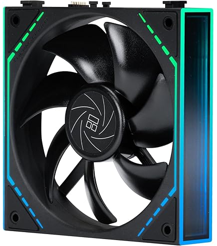 Thermalright TL-UB36 Ventole per case PC a telaio singolo da 360mm per raffreddamento - Velocità PWM 2150 RPM | Illuminazione ARGB | Flusso d'aria elevato | Cavo modulare singolo, per chassis e
