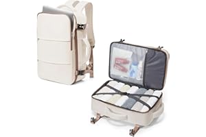 SZLX Mochila al Vacio con Bomba Mochila Viaje Cabina Avion 40x30x20 Ryanair Vueling Wizzair Equipaje de Mano 40x30x20 Mochila Viaje 40x20x25 Maletas Cabina 45x36x20 Easyjet para Portatil Mujer Hombre