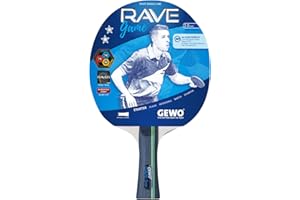 GEWO Rave Game Cóncava Raqueta de Tenis, Unisex, Negro, Talla única