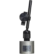 Pieds à Coulisse Vernier MITUTOYO 7014-10 Support De Cadran Magnétique - Version Mini | Klium Support Flexible Tige 8mm