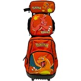 CYP BRANDS Compact Trolley Set, School, Travel, 3 Pcs, Lunch Box, Box, Orange Colour, Official Product