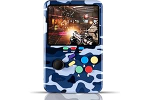 WeLohas Gaming Console,10 Classic Emulator,Electronic 3D Game Consoles,10000+ Video Games Preloaded,64GB TF Card,3.0"HD Screen,360°Rocker,Rechargeable & Portable, Handheld Games for Kids,Teens Adults