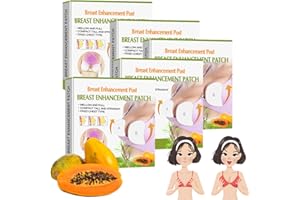 FENGLEAS DYCECO Brustvergrößerungspflaster, Ginger Bust Enhancement Patch, Papaya Ernährung Brustvergrößerungspflaster, Natürliches Brustnährendes Straffendes Pflaster Für Die Brustpflege Von Frauen