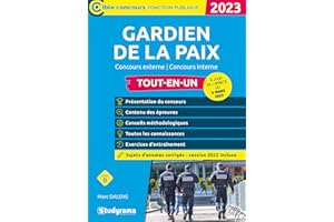 Gardien de la paix: Concours externe, concours interne