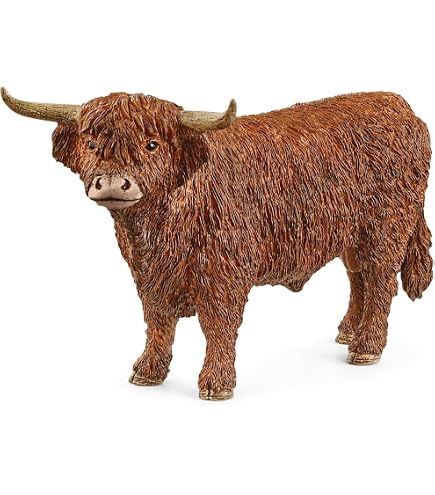 Unbekannt Kids Globe 571968 – Cows Multi-Coloured Flat Standing Pack of 12