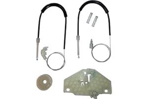 Twowinds - Kit Lève-vitre Compatible avec Ford Transit Connect (2002-2013) Tourneo Connect (2002-2013) - Porte Avant Gauche (côté conducteur) - 1493637 - Régulateur Vitre - (lot de 6 pièces)