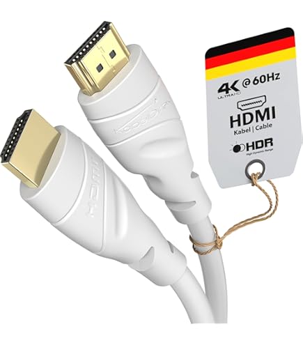Cavo HDMI 4K Ultra HDTV 1 Metro – 2.0b Ad Alta Velocità, 18 Gbps, 4K@60Hz, Certificato Premium, Antigroviglio