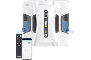 Sichler Exclusive Fensterroboter: HOBOT-2S Profi-Fensterputz-Roboter; Dual-Sprüher; Sprachausgabe; App (Fensterwischroboter, Scheibenwischroboter, Männer Geschenkideen)