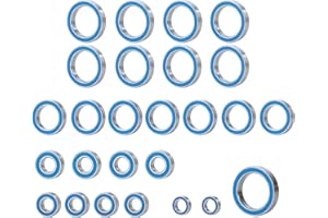 Runup 26 Stück/Set Lagersatz für Big Rock Typhon Granit Senton 3s BLX RC Crawler Auto Blaue Lager Teile