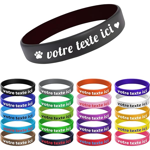 LVNRIDS 100 pièces Bracelets en Silicone Vierges, Bracelet élastique en Caoutchouc de fête de Sport en Gros Bracelet en Vrac, 8'' longueur pour adulte, Silicone LVNRIDS 100 pièces Bracelets en Silicone Vierges, Bracelet élastique en Caoutchouc de fête de Sport en Gros Bracelet en Vrac, 8'' longueur pour adulte, Silicone