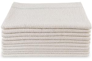 ‎HYPAFOL Hypafol Scheuertuch 60x70cm 10 Stück | Bodentuch, mühelose Reinigung |vielseitig verwendbare Putzlappen, hohe Saugkraft, Waschmaschinengeeignet, weiß | Nadelvliestuch für verschmutzte Oberflächen (10)