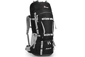 MOUNTAINTOP 50L/70L Mochilas de Senderismo Hombre mujer Mochila Trekking Unisex Mochila Montaña Viaje Mujer Impermeable Acampada-5805-6396