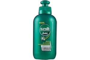 SUNSILK Crema Disciplinante per Capelli Ricci e Mossi senza Risciacquo - 200 ml