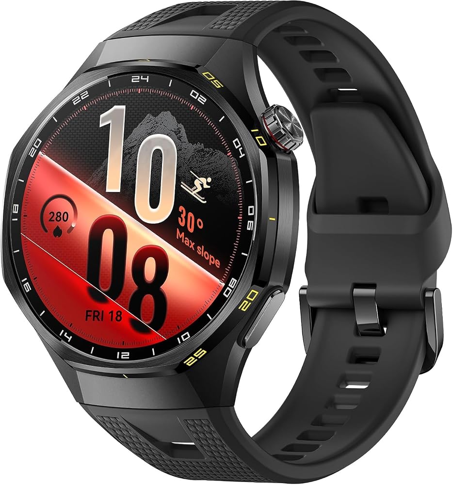 HUAWEI WATCH GT 7 Pro 46 mm Akıllı Saat, 21 Güne Varan Pil Ömrü, Siyah | Titanyum Alaşım Kasa, Nano Seramik Çerçeve, EKG, Kalp Atış Hızı Takibi, Kayak ve Bisiklet Modları