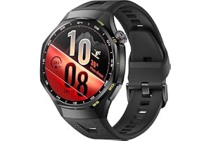 HUAWEI WATCH GT 7 Pro 46mm Smart Watch, ECG, GPS, 21 Days Battery, Black | Titanium Alloy Case Smartwatch with Nano-Tech Ceramic Bezel, Heart Rate Monitoring, Skiing, Cycling Activity Trackers