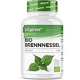 vit4ever Organic Nettle - 240 Capsules - 1000 mg - Extract 10:1 | Certified Organic - High Dose - Vegan