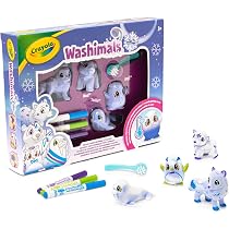 Crayola Washimals Oceans Pets – Set Coquillage Avec Baignoire Et Feutres, Coloriage Et Bain Pour Enfants Dès 3 Ans