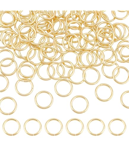 Renaud Pins ANNEAUX INOX 316 Rond 5 X 25 Mm Intérieur ( Lot De 10 ) Inox A4 Pendentif Art Deco