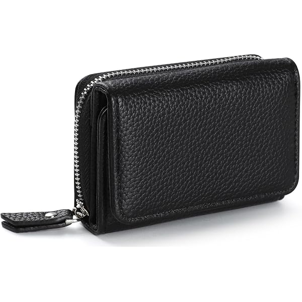 Cartera Pequeña Para Mujer De Cuero Vegano - Con Múltiples Ranuras Para Tarjetas, Diseño Suave Y Compacto