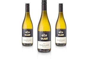 ‎WBK WEINBAU · WEINKONTOR GLATT GLATT Grauburgunder 2019 trocken | Qualitätswein vom Kaiserstuhl/Baden, Deutschland | Leicht & Fruchtig im Geschmack | Weißwein aus der Pinot Gris Traube (3x 0,75L)