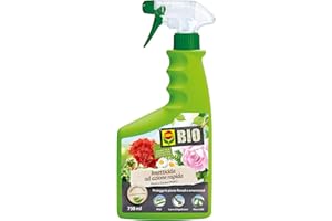COMPO (BIO), PIRETRO GARDEN PFnPO, Insetticida pronto all'uso, Per piante ornamentali e fiori d’appartamento, da giardino e da balcone, Consentito in agricoltura biologica, 750 ml