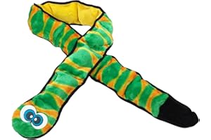 Outward Hound Invincibles - Hundespielzeug - Plüsch-Schlange - Grün - XXL